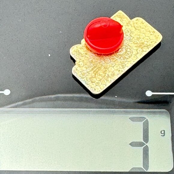 U.S.M.C. Uncle Sams Misguided Children Enamel Lapel Pin Rubber Clutch Back Vtg - Picture 8 of 9